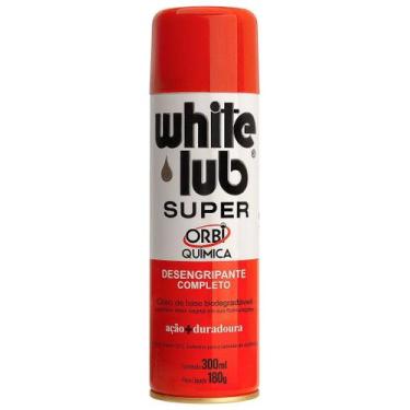 Imagem de Desengripante Lubrificante Orbi Química White Lub 300ml