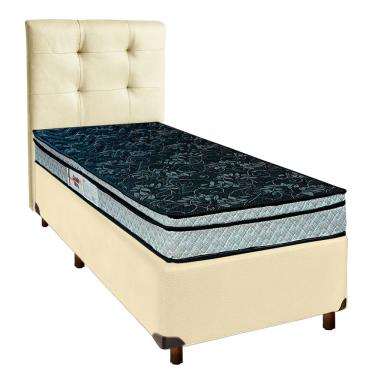 Imagem de Kit Cabeceira + Cama Box  + Colchão Solteiro D28 Conforto Paropas