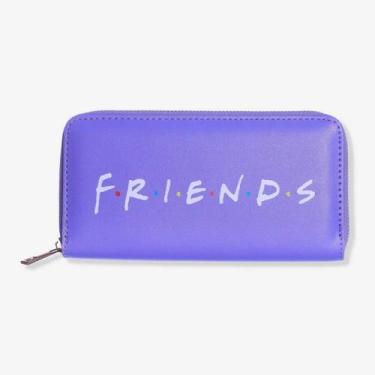 Imagem de Carteira Friends Oficial Moda Geek - Zona Criativa, Roxo