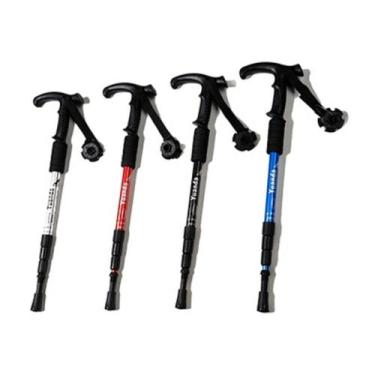 Imagem de Bengala retratil caminhada ajustavel aluminio 110cm multif - Yeet