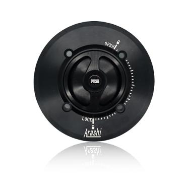 Imagem de Arashi Capa de tampa de tanque de combustível sem chave CNC para Aprilia RSV1000 2004-2008, RSV4 R Factory APRC 2009-2018, Tuono V4R 2011-2017, Caponord 1200 2014-2017 acessórios de substituição de