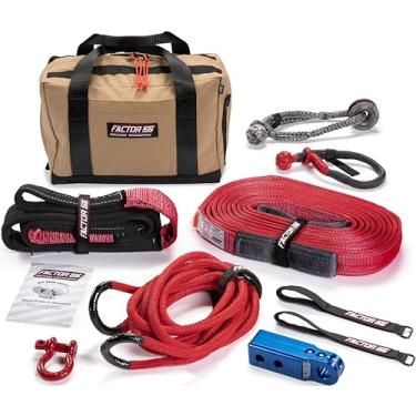 Imagem de Factor 55 Kit de reboque de guincho Hemingway para UTV, kit de recuperação completa para todos os UTVs - Azul