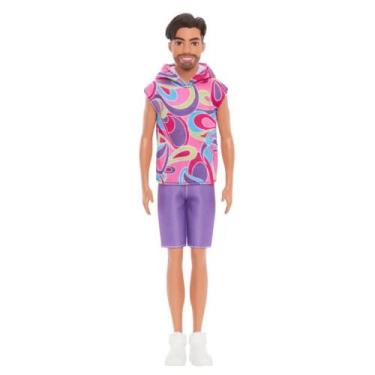 Imagem de Boneco Ken Fashionista Com Barba 227 Mattel
