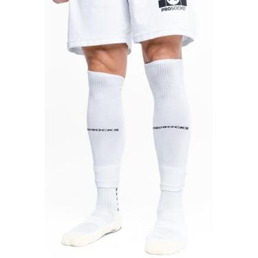 Imagem de Canelito Prosocks Armor - Meião Cortado para Adulto, Branco