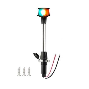 Imagem de Luzes de navegação para barco LED Bow Light vermelho/verde 30cm 12in -