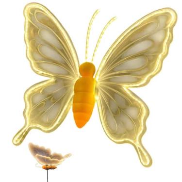 Imagem de Borboleta LED com Movimento Bate Asa Enfeite Natal Festa Aniversario C