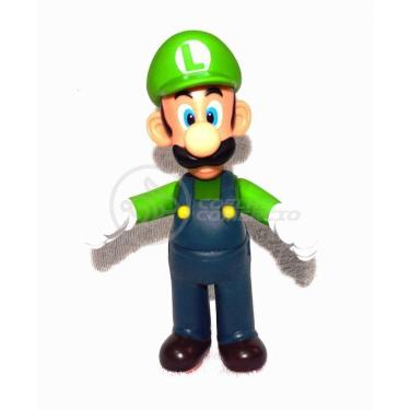 Imagem de Boneco Action Figure Luigi Articulado 23cm Super Mario World