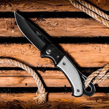 Imagem de Canivete De Bolso Retrátil Portátil Faca Camping Pesca Caça - MIXTOU, 