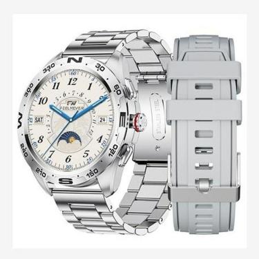 Imagem de Relógio Smartwatch Masculino Foxbox 0327 À Prova D'Água Prata Chamada Bluetooth