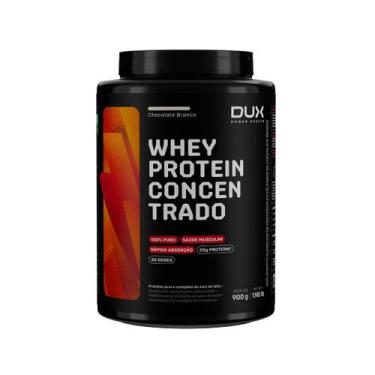 Imagem de Whey Protein Concentrado 900g Chocolate Branco Dux Nutrition