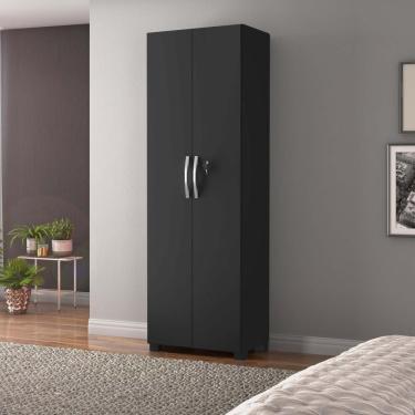 Imagem de Armário Multiuso Nt4020 Preto Tx Notável Móveis Preto