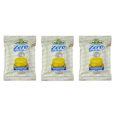 Imagem de Gran Mestri Queijo Parmesão Ralado Zero Lactose, 40g, Kit com 3 Unidades, Para Dietas com Restrição à Lactose