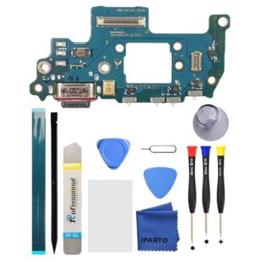 Imagem de iParto Kit de substituição de porta de carregamento para Samsung Galaxy S24 FE S721U USB Flex Dock Connector Carregamento Flex Substituição para SM-S721U1 SM-S721U