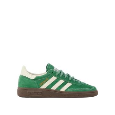 Imagem de adidas Originals Tênis masculino Handball Spezial, Verde/creme/branco creme/chiclete, 38 BR
