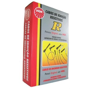 Imagem de Jogo Cabos Vela Ngk Brasilia Fusca Komb 1300/1500/1600 Stv12