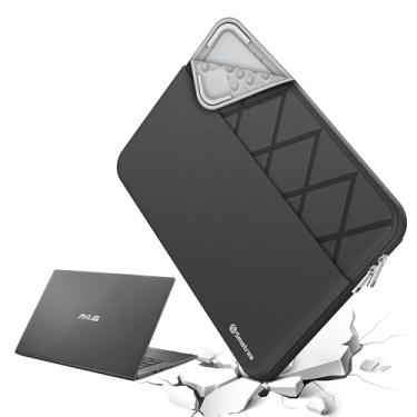 Imagem de Smatree Capa para laptop de 13,3 polegadas ASUS ProArt PX13(HN7306) Copilot + PC, capa com bolso, zíper YKK, design patenteado à prova de choque (E408)