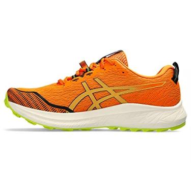 Imagem de ASICS Tênis de corrida masculino JOLT 4, Laranja brilhante/limão neon, 43