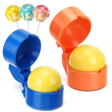 Imagem de Yiyiring Conjunto de prensa de molde de bolo redondo grande, 2 peças, cortador e empurrador de bolo circular, acessórios para assar em casa, festas de aniversário, sobremesas de casamento