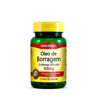 Imagem de Óleo De Borragem 500mg 60 Caps