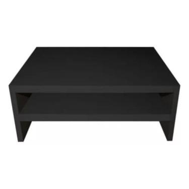 Imagem de Base para Notebook，Suporte Articulado Notebook，Organizador de Mesa Suporte Base para Monitor Preto/Branco(PRETO)