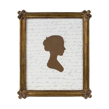 Imagem de Sunlit Porta-retrato vintage 20 x 25 cm, molduras antigas luxuosas com frente de vidro, exibição de fotos, pendurar na parede de mesa, ideias de presente, bronze escuro envelhecido