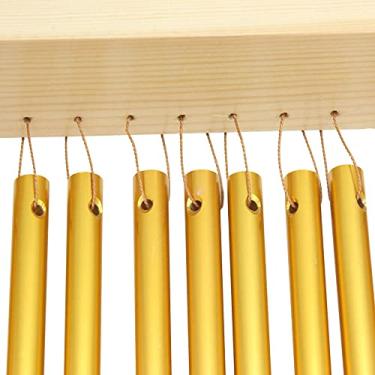 Imagem de Sinos de barra de mesa de 20 tons, instrumento de percussão musical de 20 barras com suporte de madeira, para música de coro, educação musical