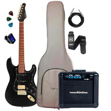 Imagem de Guitarra Benson Hardy 902 Bk Bkpg C/Bag + Cubo Maxx15