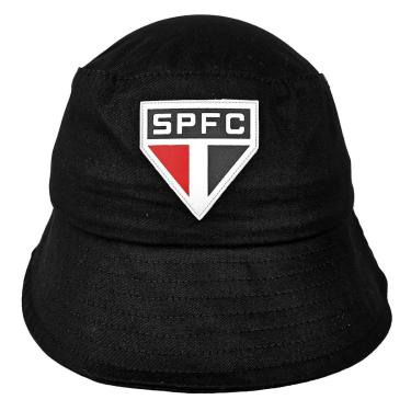 Imagem de Chapeu Bucket Sao Paulo Original Conforto Licenciado Cor:;Gênero:Únissex;Tamanho:Único-Unissex