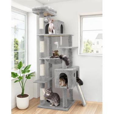 Imagem de Cat Tree Globlazer F70 Pro de 70 polegadas com arranhador e rede
