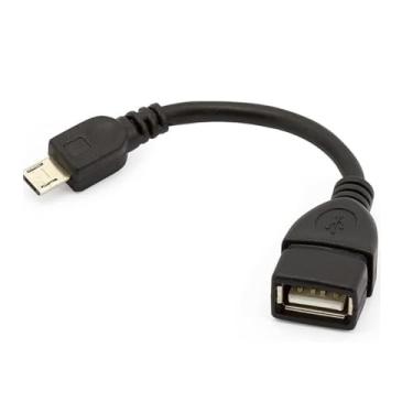 Imagem de Adaptador OTG Micro USB V8 LE0152 — Conecte Pen Drives, Teclados e Acessórios Fácil