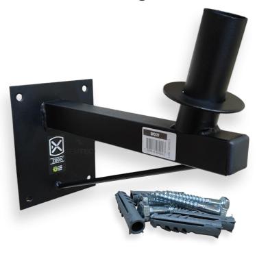 Imagem de Suporte Caixa De Som Alto Falante Copo Aço 25Kg Profissional