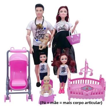 Imagem de Boneca Grávida De 11,5 Polegadas Com Carrinho, Cama E Cadeira, Acessór