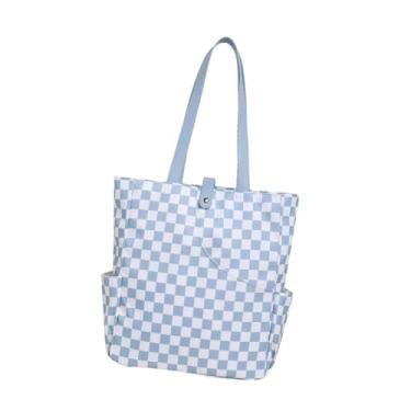 Imagem de kowaku Bolsa para raquete de pickleball com alça de transporte e bolsos. Bolsa multifuncional para tênis e badminton, Azul