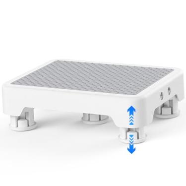 Imagem de SPACELEAD Banco de Degrau de Mobilidade para Adultos e Idosos, Banco de Banheiro Antiderrapante, Auxiliar de Escada Portátil Interno/Externo, Degrau de Plataforma para Cozinha, Escritório e Quarto, Ca