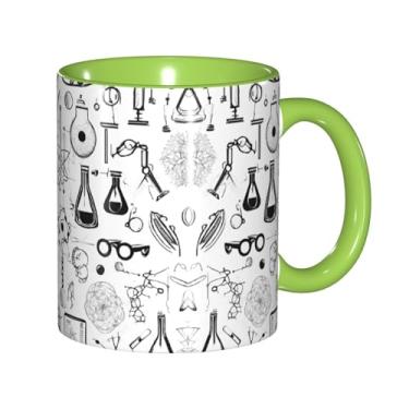 Imagem de Zeraoke Caneca de café criativa com impressão química, personalizada, presente para família, tamanho de 325 ml, unissex