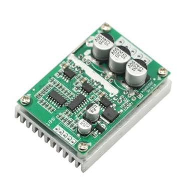 Imagem de 500W 15A DC 12-36V sem escova Hall placa de driver de motor de alta potência, módulo de controle de controle de velocidade reversa