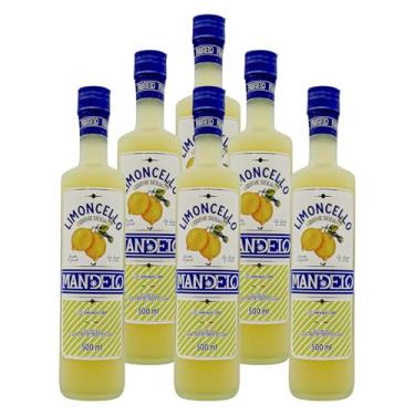 Imagem de WebBar, Licor Fino de Limão Mandelo Limoncello 500ml 6 Unidades