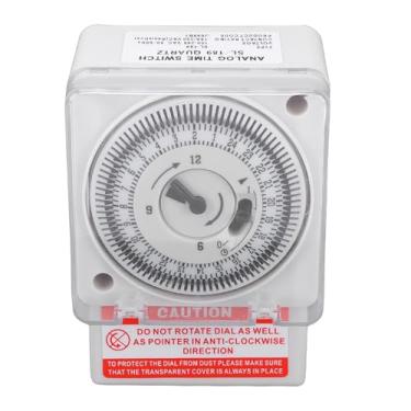 Imagem de Fafeicy Temporizador Mecânico, Com Tempo e Durabilidade Precisos, Ciclo de 24 Horas, Intervalo de 15 Minutos, Ideal para Uso Industrial, Subestações da State Grid e Aplicações Em