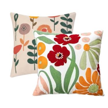 Imagem de Capas Decorativas Para Almofadas, Adequadas Para SofáS, Camas, Salas De Estar E Cadeiras(KIT2(N1020-N1022))