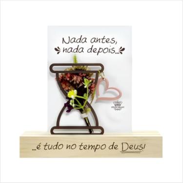 Imagem de Genérico, Enfeite De Mesa Com Aplique Ampulheta