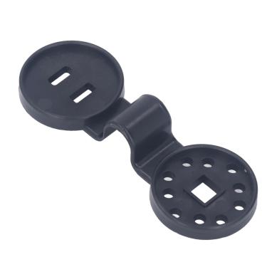 Imagem de POCREATION 100Pcs Clipes de Plástico de Bloqueio Resistente para Tela de Sombra, Tela Blackout à Prova de, Com Material ABS, para Estufa, Barraca de Camping, Toldo, Lona e Cobertura