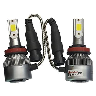 Imagem de Lampada H11 Super Led 6000K 37W Bivolt 360 Graus Alta Resistencia A Vibracoes Com Emissao De Luz Estavel