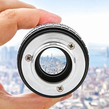 Imagem de GLOGLOW Lente de Câmera Lente de Montagem 50mm F1.4 C para Câmeras Mirrorless, Foco Manual, Construção Metálica, Grande Abertura, 155g para Câmeras Mirrorless, Foco Manual, Metal (Preto)