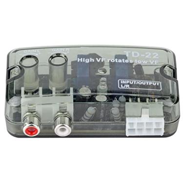 Imagem de Generic Novo Conversor de Nível de Alto-falante de Alta a Baixa Frequência, Material Durável, Fácil Instalação para Entusiastas de áudio Automotivo