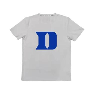 Imagem de Camiseta Masculina Duke North Carolina De Basquete, Manga Curta, Gola 