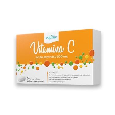 Imagem de Vitamina C Acido Ascorbico 500mg 30 comp Equaliv-Unissex