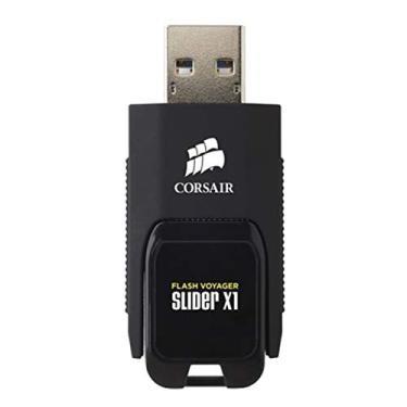 Imagem de Pendrive USB 3.0 - 64GB - Corsair Flash Voyager Slider X1 - CMFSL3X1-64GB
