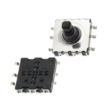 Imagem de 10 peças 10 x 10 x 9 mm SMD 5 interruptor de cinco direções, botão de redefinição de toque, interruptor multifuncional 10 x 10 x 9 mm