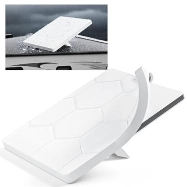 Imagem de STARGEAR Starlink Mini capa protetora, capa protetora de silicone líquido à prova de granizo para antena satélite Starlink, mini acessórios à prova d'água, à prova de choque, portátil para acampamento