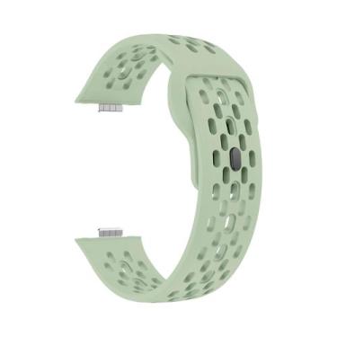 Imagem de Pulseira De Silicone Respirável Para Huawei Watch Fit 4 3 4 Pro, Pulse